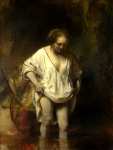 Rembrandt - A Woman bathing in a Stream (Hendrickje Stoffels)